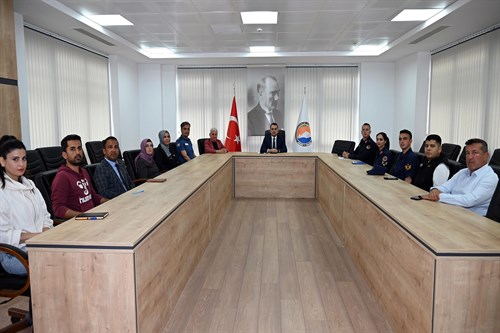  Kaymakamımız Musa Kazım ÇELİK Başkanlığında 60. Cumhurbaşkanlığı Bisiklet Turu Koordinasyon Toplantısı Gerçekleştirildi